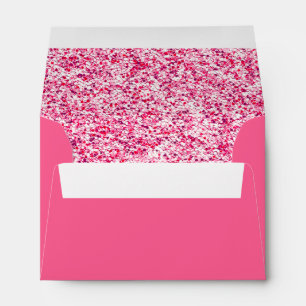 Modern Pink & Glitter Party  Envelope
