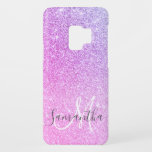 Modern Pink Glitter Sparkles Personalized Name Case-Mate Samsung Galaxy S9 Case<br><div class="desc">Modern Pink Glitter Sparkles Personalized Name</div>
