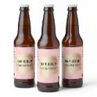 Modern Pink Ink Hair Serum Labels