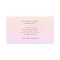 Modern Pink Linen Beauty Stylist Ombre