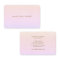 Modern Pink Linen Beauty Stylist Ombre
