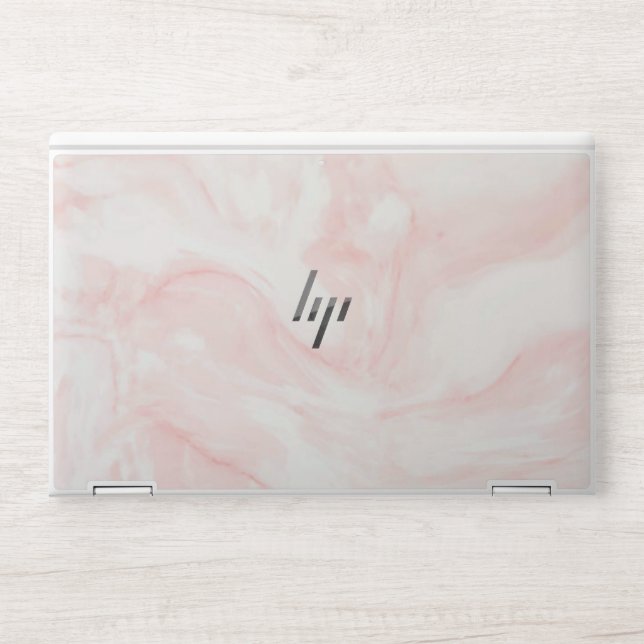 modern pink marble HP EliteBook X360 1030 G3/G4 HP Laptop Skin (Front)