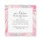 Modern pink marble silver elegant makeup artist