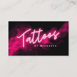 Tattoo Artist Business Cards | Zazzle