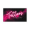 Modern Pink Neon & Smoke Tattoo Artist