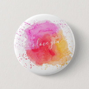 Modern Pink Paint Button