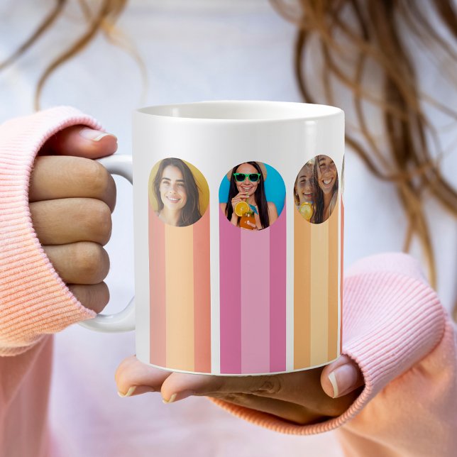 Modern Pink Photo Coffee Cup (Creator Uploaded)