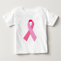 Modern Pink Ribbon Awareness Graphic