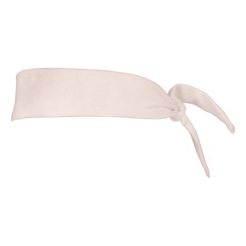 Modern Pink Solid Color F8E3DA Tie Headband