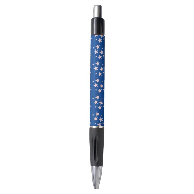 Modern Pink Stars Confetti Mix Pen (Front Vertical)