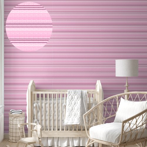 Modern Pink Stripes Peel and Stick Soft Pastel Wallpaper Modern Pink Stripes Peel and Stick Soft Pastel Wallpaper