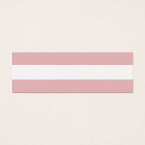 Modern Pink White Stripes Pattern Business Cards