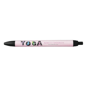 Modern Pink Yoga Instructor Style Pen