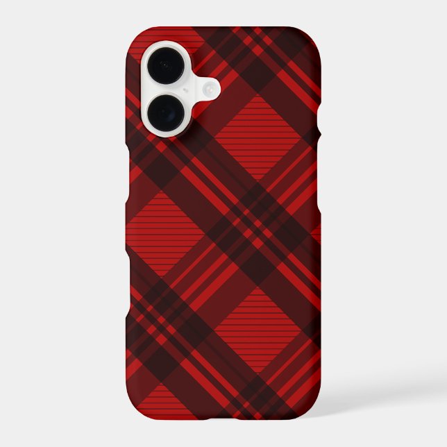  Modern Plaid Samsung Galaxy Case (Back)