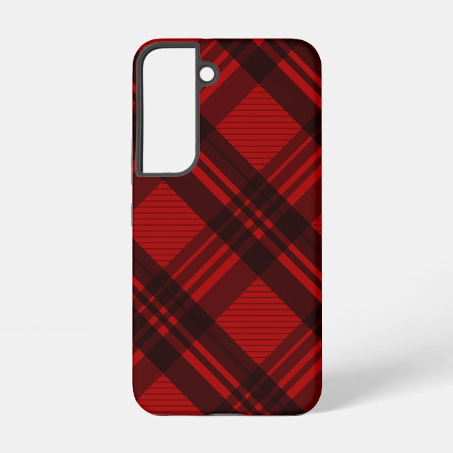  Modern Plaid Sumsung Galaxy  Samsung Galaxy Case (Back)