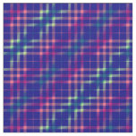 Modern Plaid Unisex Muted Rainbow Pattern Pride Fabric