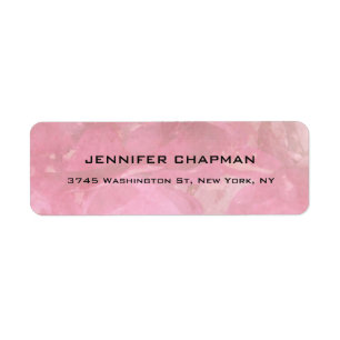 Modern Plain Elegant Professional Feminine Label