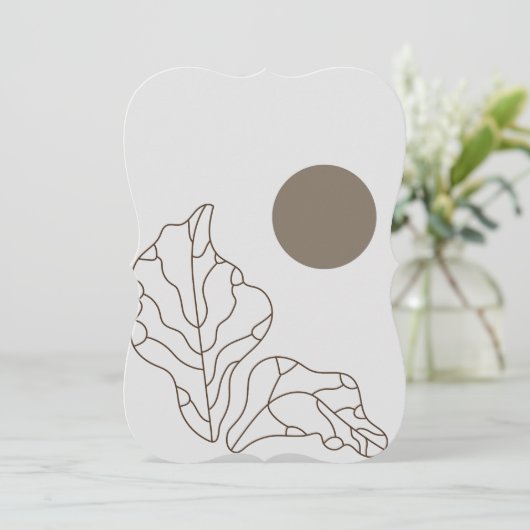 Modern plant art (Standing Front)