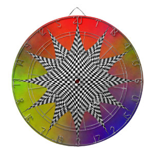 Modern Plasma by Kenneth Yoncich Dart Board