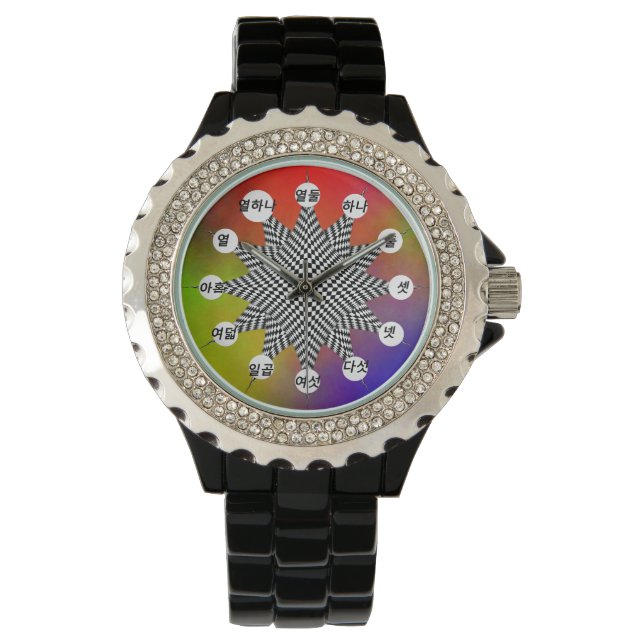 Modern Plasma (Korean Face) by Kenneth Yoncich Watch (Front)