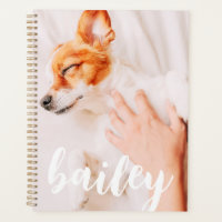 Modern Playful Simple Elegant Chic Pet Photo Planner