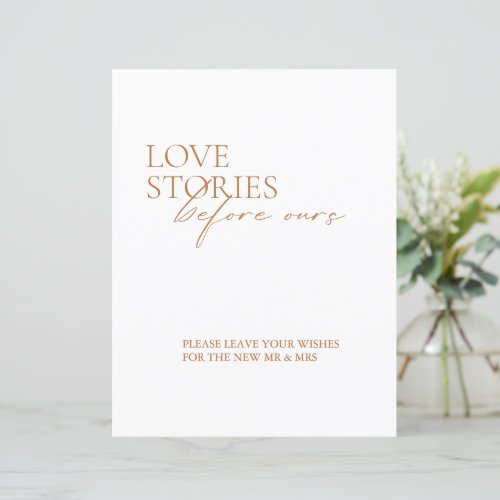 Modern Please Sign Our Guest Book Wedding Sign