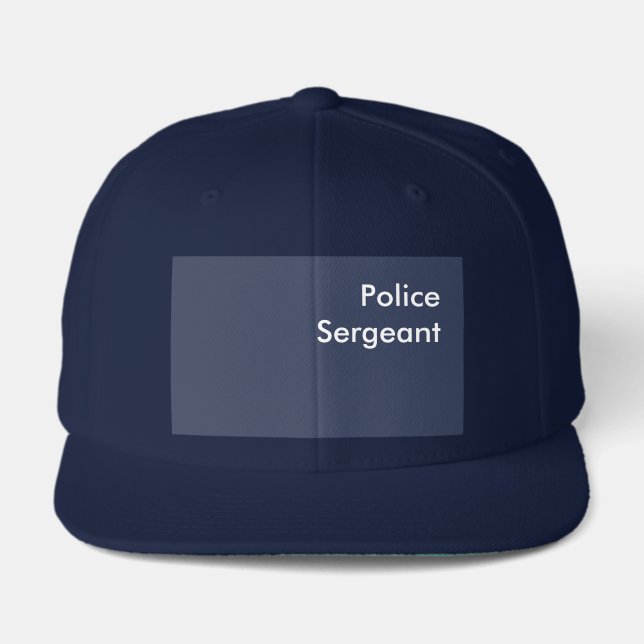 Modern Police Sergeant Visor (Front)