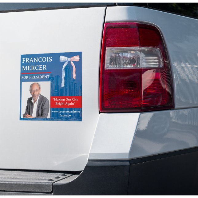 Modern Political Election Campaign Vinyl Sticker (Creator Uploaded)