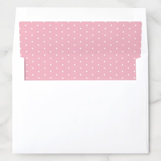 Modern Polka Dot Pattern Envelope Liner (In Envelope)