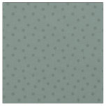 Modern Polka Dots 2 on Gray-Green Fabric