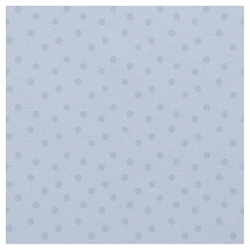 Modern Polka Dots 2 on Ice Blue Fabric