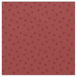 Modern Polka Dots 2 on Red Fabric