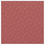Modern Polka Dots on Apple Red Fabric