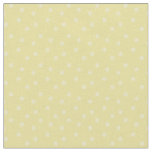 Modern Polka Dots on Yellow Fabric