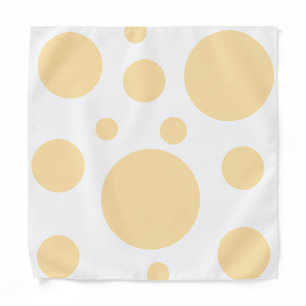 Modern Polka Dots Pattern  Bandana