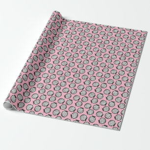 Modern Pomegranate: Abstract Seamless Style Wrapping Paper