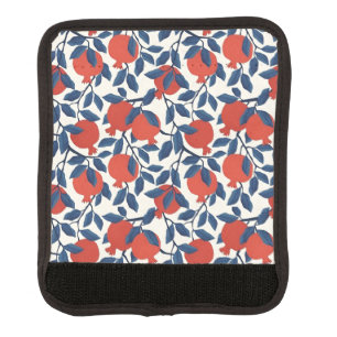 Modern pomegranate pattern luggage handle wrap