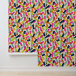 Modern Pop Colorful Confetti Wallpaper<br><div class="desc">Modern and pop wall paper featuring colorful confettis.</div>