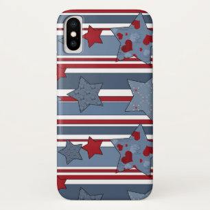 Modern, Popular, Patriotic iPhone X Case