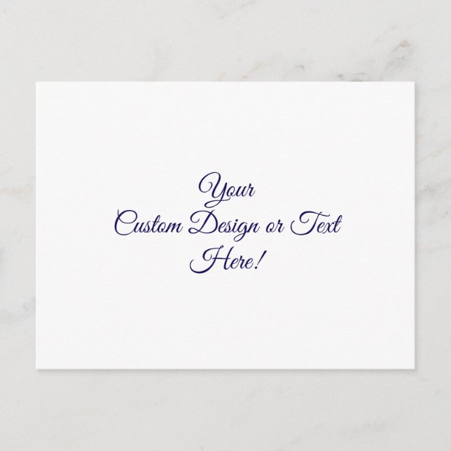 Modern Postcard Clean Aesthetic Message Card Style (Front)