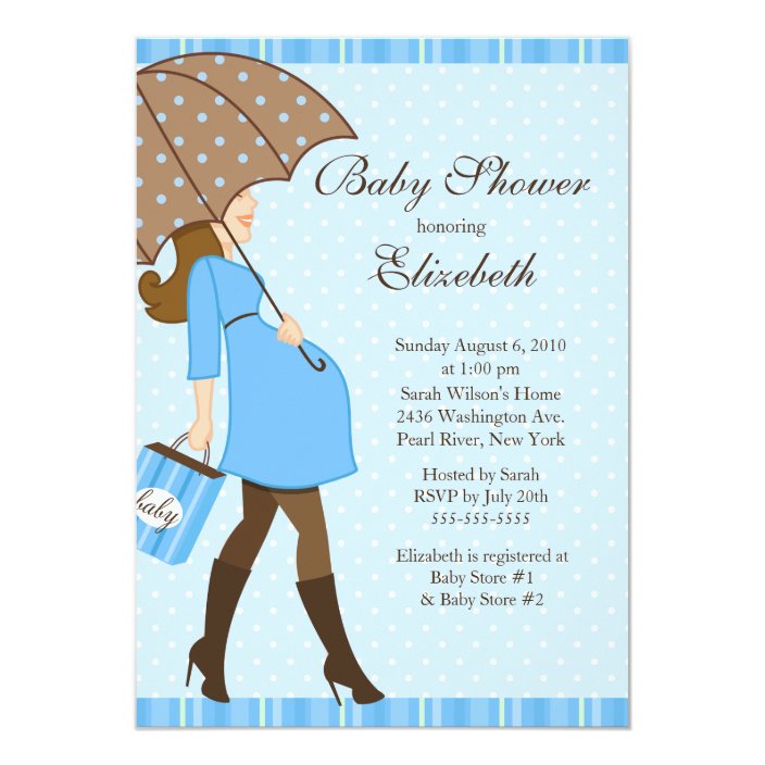 trendy baby shower invitations
