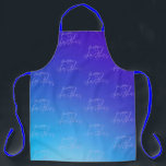 Modern Premium Merry Christmas Gradient Holiday Apron<br><div class="desc">Modern Premium Merry Christmas Gradient Holiday Apron</div>
