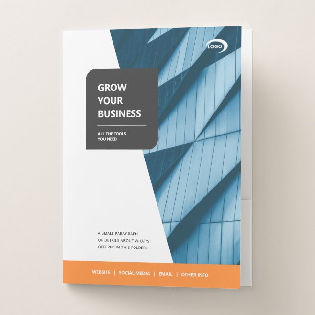 Modern Presentation Folder  (Front)