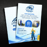 Modern Pressure Washing Power Wash House Cleaning Flyer<br><div class="desc">Elevate your cleaning business to new heights with our Modern Pressure Washing Power Wash House Cleaning Flyer. Designed for professionals who take pride in delivering exceptional service, this Flyer seamlessly blends modern aesthetics with the promise of a pristine clean. Make a lasting impression and attract new clients with this stylish...</div>