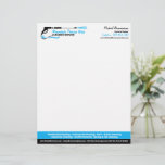 Modern Pressure Washing Pro Power House Cleaning Letterhead