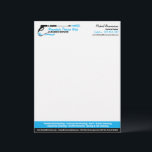 Modern Pressure Washing Pro Power House Cleaning Letterhead<br><div class="desc">Modern Pressure Washing Pro Power House Cleaning</div>