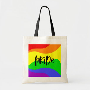Modern Pride Rainbow Tote Bag