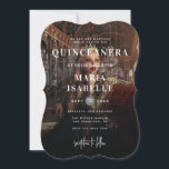 Modern Princess Photo Background Quinceañera Invitation<br><div class="desc">Modern Princess Photo Background Quinceañera Invitation</div>