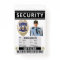 Modern Print Security Officer Custom Employee ID
