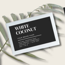 Modern product packaging soap label